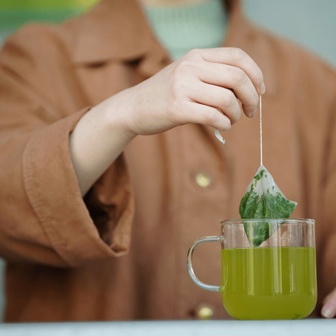 釜炒り茶(玉緑茶)ティーバッグ 12個入