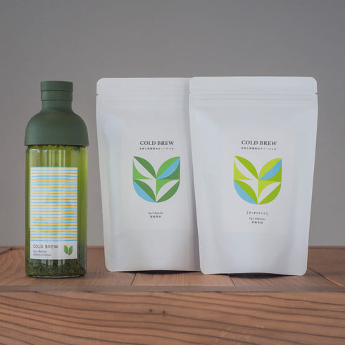 朝ボトルと水出しティーバッグ2種セット(20個×2種)