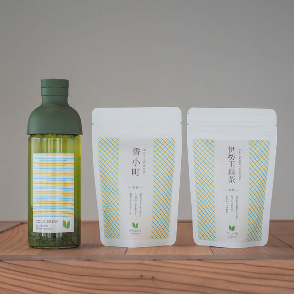 朝ボトルと茶葉2種セット